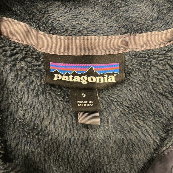 Patagonia Women's Re-Tool Snap-T Fleece Pullover Dark Navy Size S - Picture 6 of 8